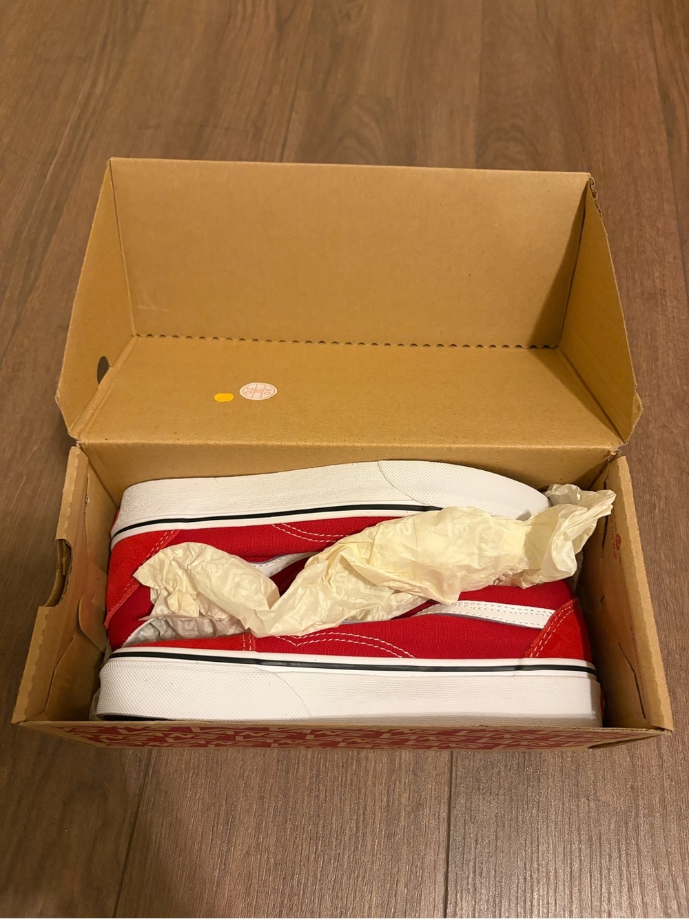 Red Vans - Picture 4 of 6